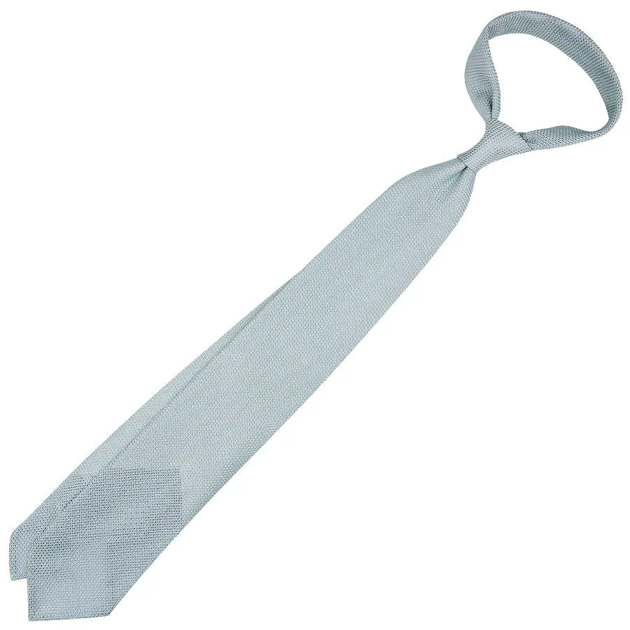 Grenadine / Garza Fina Bespoke Tie - Pale Blue